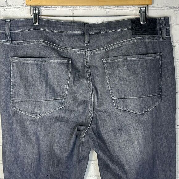 Devil Dog Gray Slim Straight Performance Jeans size 36x32 - Picture 5 of 13